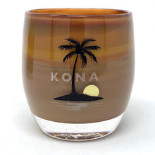 Load image into Gallery viewer, National Etching Palm Tree on votive