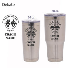 Load image into Gallery viewer, Debate Coach Tumbler - National Etching