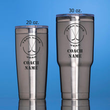 Load image into Gallery viewer, Hockey Coach Tumbler - National Etching