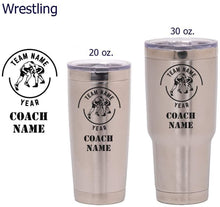 Load image into Gallery viewer, Wrestling Coach Tumbler - National Etching