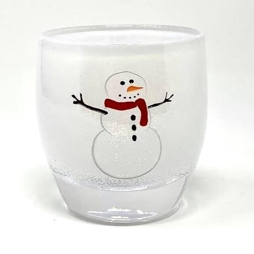 Stemless Snowman Glass -  - Glass Etching Supplies