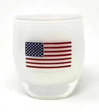 Load image into Gallery viewer, National Etching US Flag on votive