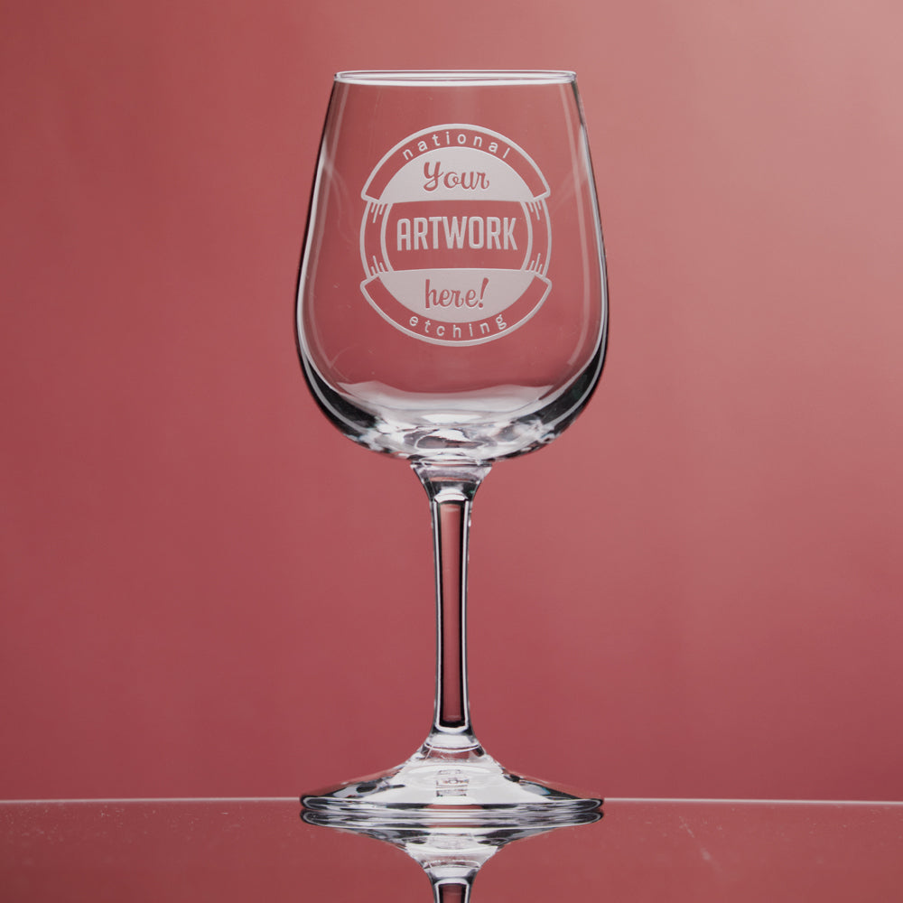Create Your Own stemmed wine glass