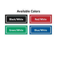Load image into Gallery viewer, National Etching outdoor acrylic garden sign colors
