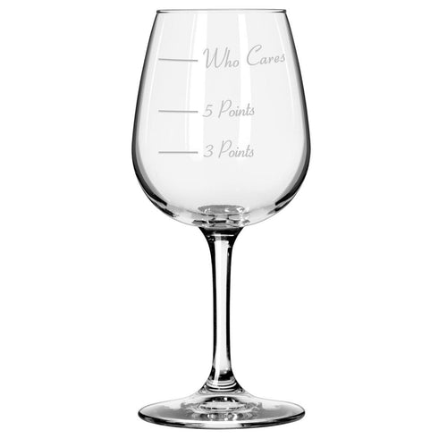 Caloric Cuvee Classic Wine Glass Points Edition - National Etching