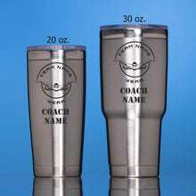 Load image into Gallery viewer, Swim Coach Tumbler - National Etching
