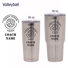 Load image into Gallery viewer, Volleyball Coach Tumbler - National Etching
