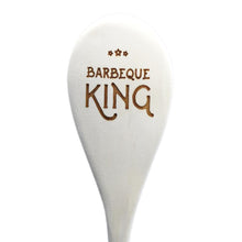 Load image into Gallery viewer, BBQ King wooden spoon
