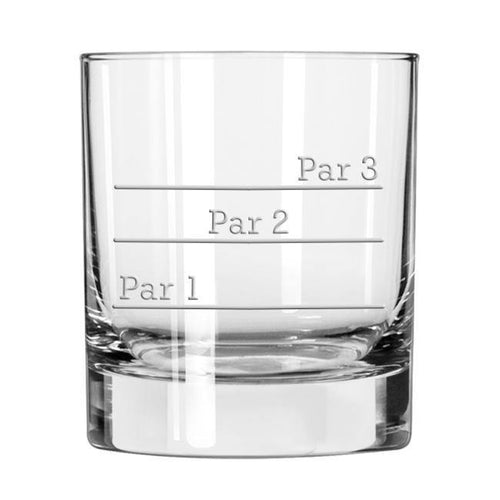 Par 1 whiskey glass